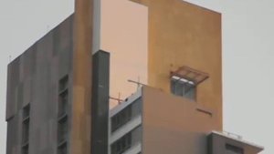 Вид из отеля Лонг Бич Паттайя на закате(View from hotel Long Bich Pattaya at sunset)