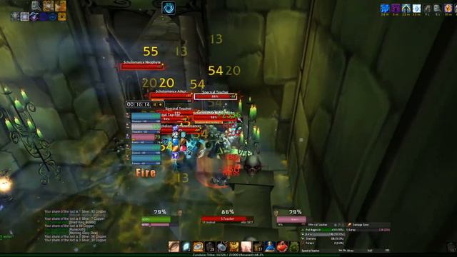 Scholomance full run - PaMMMPr - WoW Classic Multiboxing смотреть онлайн