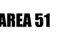 Photoshop Tutorial - "Area 51" Custom Font