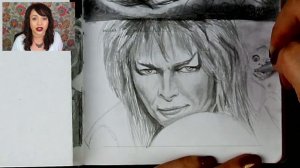 THE GOBLIN KING! Labyrinth (Sketch A Day 108)