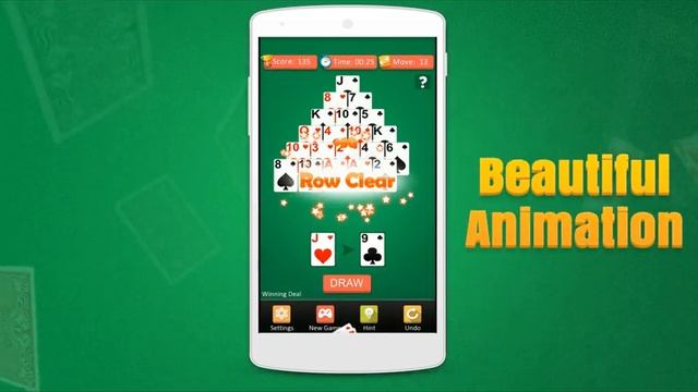 Pyramid Solitaire Card games Top 3 games of cards @MG-GAMES смотреть онлайн