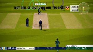 India VS Pakistan cricket 19 (5 Overs Match) #cricket19 #cricket lover #india??