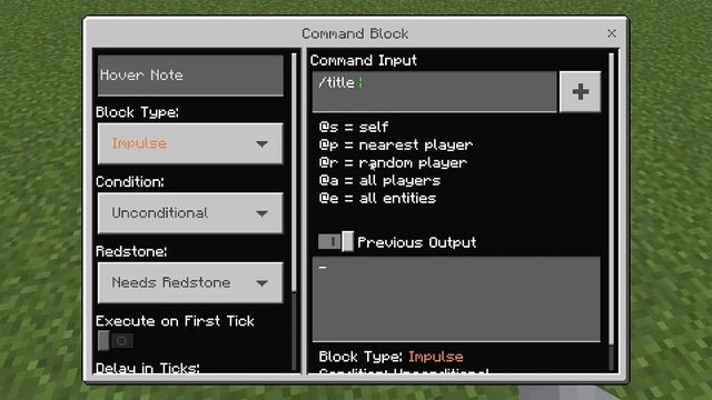 Minecraft tutorial II how to do the title command for Minecraft bedrock easy!!!! смотреть онлайн