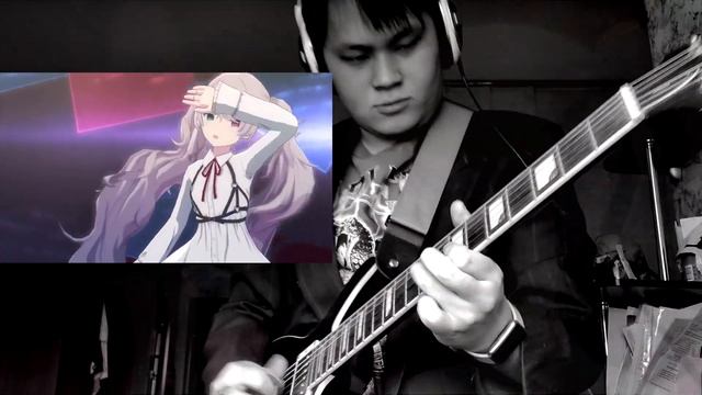 25-ji, Nightcord de. 悔やむと書いてミライ / まふまふ kuyamu to kaite mirai [guitar cover] ギター弾いてみた (25時、ナイトコードで。)