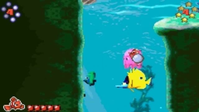 Finding Nemo Game Boy Advance Walkthrough part 1: first day смотреть онлайн