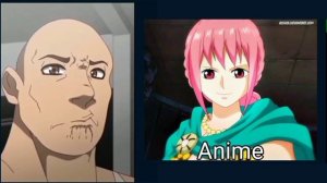 One Piece Female Edition-2, Anime Vs Reddit (The Rock Reaction Meme)