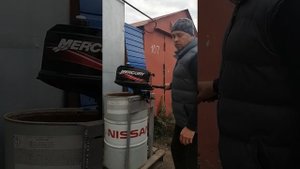 Быстрый и лёгкий способ запуска лодочных моторов с встроенным баком. На примере Меркури МЕ5M...