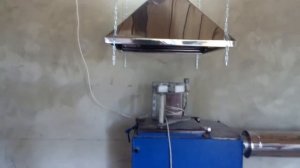 Дымоход и вытяжка от котла с верхней загрузкой