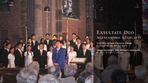 Exsultate Deo (Alessandro Scarlatti) - VJC Choir, Choir Olympics 2004