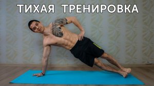 ТИХАЯ ТРЕНИРОВКА ДЛЯ ДОМА! Упражнения на все тело! | neofit 76