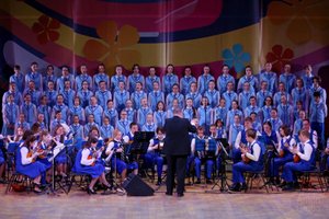 Фрагмент из «Половецкой пляски с хором», Анс. Локтева. Fragment from "Polovtsian dance with choir",