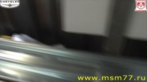 Dodge Caravan 3,4,5 Chrysler Voyager. Замена кузовных порогов задних арок и низ дверей на автомобил