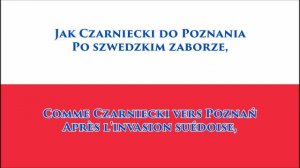 Hymne national de Pologne - Anthem of Poland (PL/FR paroles)