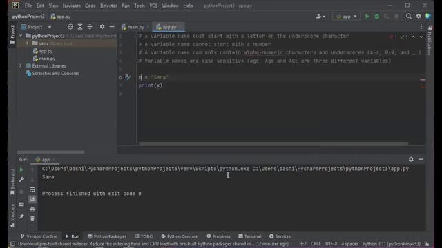 Python 7 Python Variable Names