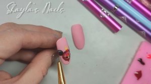 Disney baubles - Christmas Nail Art Tutorial,  Minnie and Mickey Mouse / Мини и Мики Маус нейл art