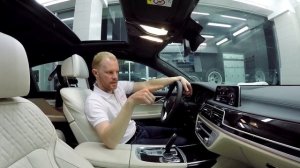 BMW G12/G11: цифровое ТВ с синхронизацией задних мониторов