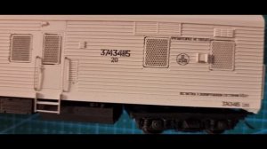 Модель турного вагона / дизельной рефрижераторной секции. Масштаб 1/87 H0.