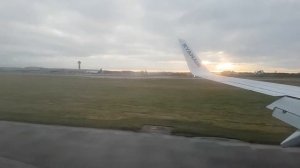 Ryanair flight no. FR2315: landing at London Stansted airport (STN)