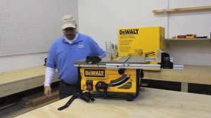 DeWalt DW745 Compact Job Site Table Saw