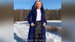 Вязание. Кардиган «Водопад», но с капюшоном от Галины Шейх