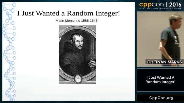 CppCon 2016: Cheinan Marks “I Just Wanted a Random Integer!" смотреть онлайн