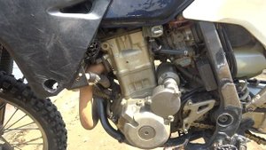 Звук работы двигателя Suzuki DR-Z 400 S