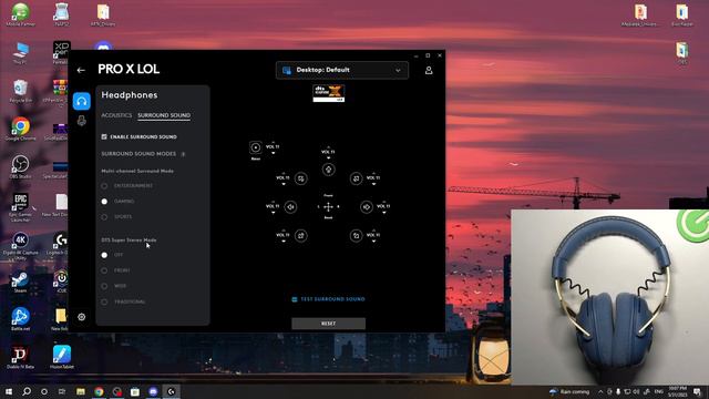 How To Enable & Disable Surround Sound On Logitech G Pro X League of Legends