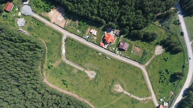 Екатеринбург, эко-поселение Дачная деревня "Раскуиха" - съемка с квадрокоптера смотреть онлайн