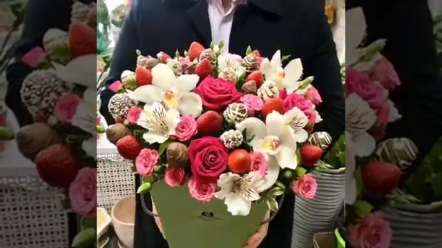 Клубничные букеты от MfStudio.ru