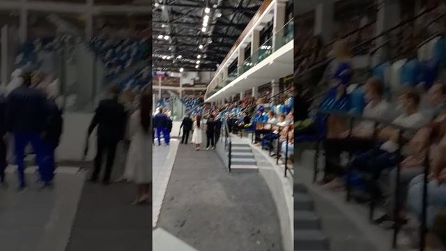 Тула ледовый дворец. Губернатор Алексей Димин поздравление Хоккеистов. смотреть онлайн