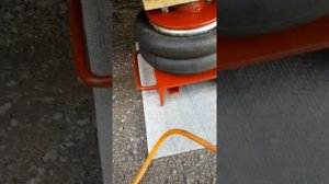 Пневмо домкрат своими руками