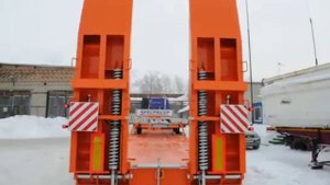 Низкорамный 4-х осный трал SpecPricep 994274 в Новосибирске 28.01.2018 г.