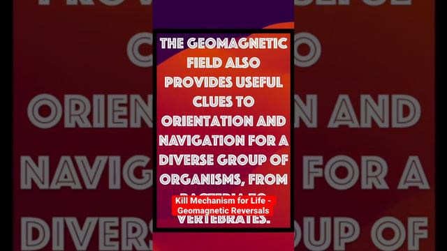 Kill Mechanism for Life - #Geomagnetic Reversal - #Chinese Science 🌎🌍🌏