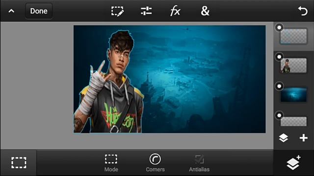 HOW TO MAKE THUMBNAIL LIKE TOTAL GAMING IN ANDROID || FREEFIRE THUMBNAIL