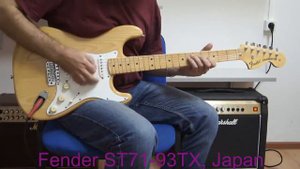 Fender ST71-93TX  Stratocaster, Japan