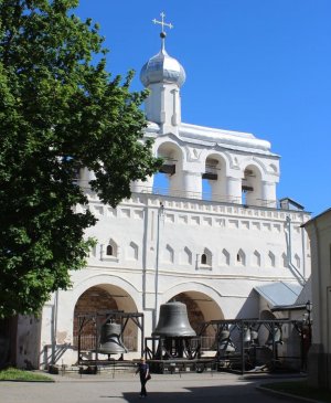 Звонница Софийского собора Новгородского Кремля