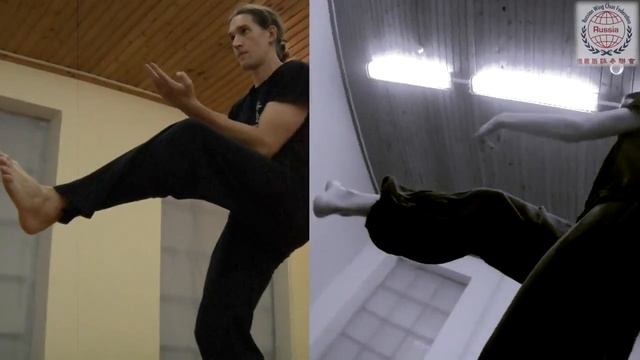 Вин Чун Сиу Лим Тао на одной ноге смотреть онлайн