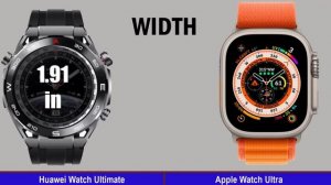 Huawei Watch Ultimate Vs Apple Watch Ultra