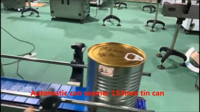 Круглый упаковщик консервной банки, закаточная машина для консервов смотреть онлайн