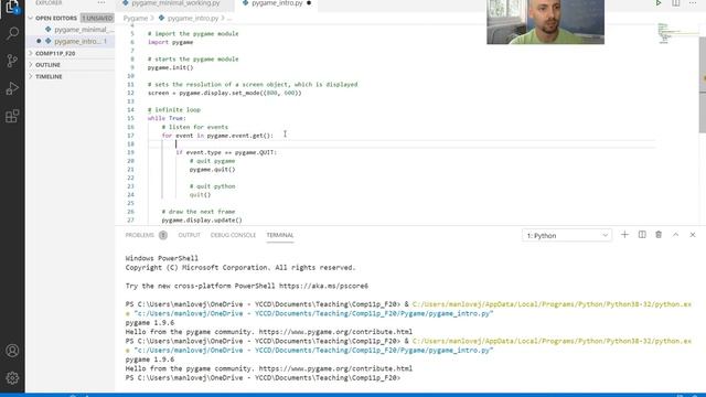 Pygame Intro смотреть онлайн