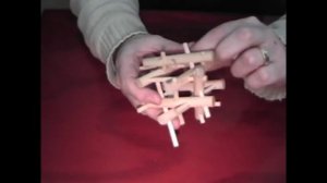 Two of Six wooden puzzle Brain Benders
