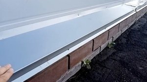 Утепление и облицовка фундамента ангара для аквафермы из сэндвич панелей.