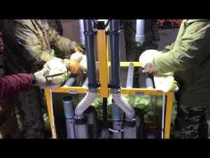 Пост очистки капусты ПО-1 с двумя турбо воздуходувками