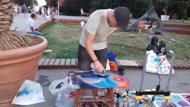 ВАРНА Bulgaria. ПРОГУЛКА по МОРСКОМУ ПАРКУ/Космические картины Spray Paint Art смотреть онлайн