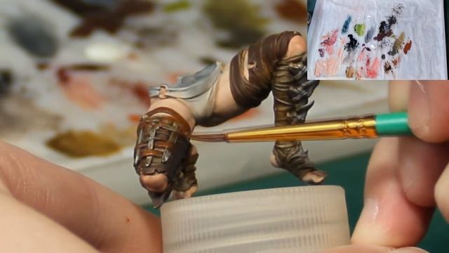 Роспись миниатюры Savage Girl #3 смотреть онлайн