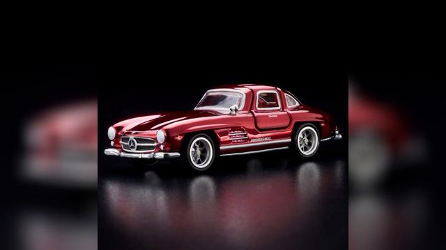 HOTWHEELS RLC 1955 Mercedes-Benz 300 SL - Oxblood