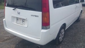 Видео-тест автомобиля Honda Stepwgn (белый, B20B, RF1-1252585)