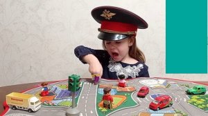 Правила дорожного движения для детей. Пальчиковая игра