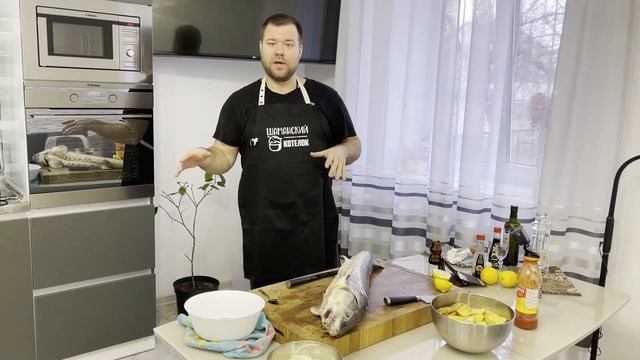Осетр запеченный в духовой печи. Супер быстро и вкусно. смотреть онлайн