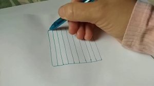 Как нарисовать ЗАБОР поэтапно (для начинающих). How to draw FENCE.
